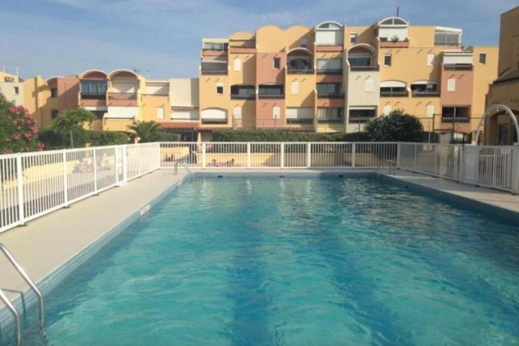 Mer Veilleuse Gruissan - Clim - Piscine Zewnętrze zdjęcie
